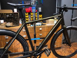 Das Coboc an der Waage: 14,7 kg