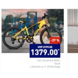 Bei ALDI: Jeep City E-Bike unter 1000 Euro (plus Fatbike 2022)